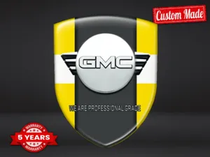 GMC Personalized Business Stickers Luxury Premium High End